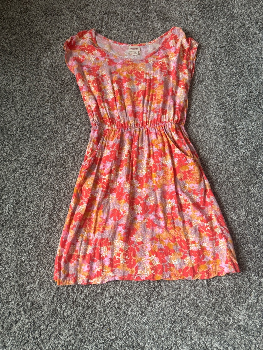 Mossimo Supply Co. Pink Floral Dress